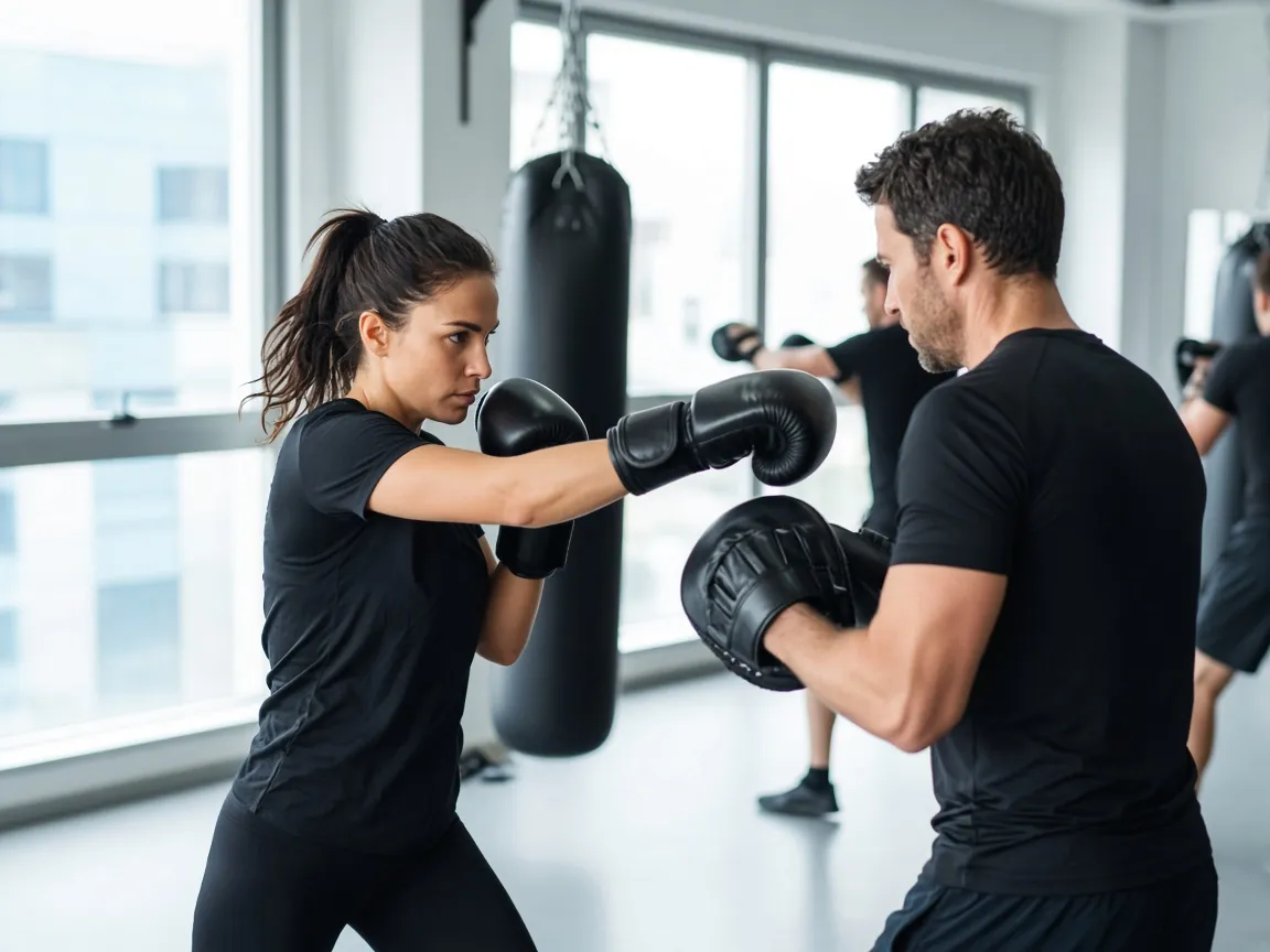 Boxing training at TamTay