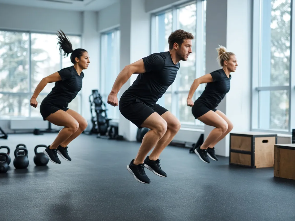 HIIT group class at TamTay